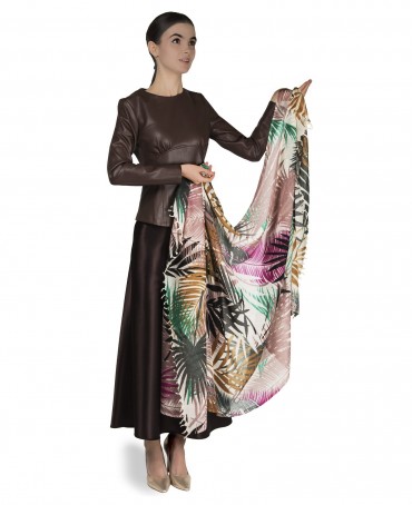 Палантин Женский W40-FEUILLE.D.ETE/MULTI